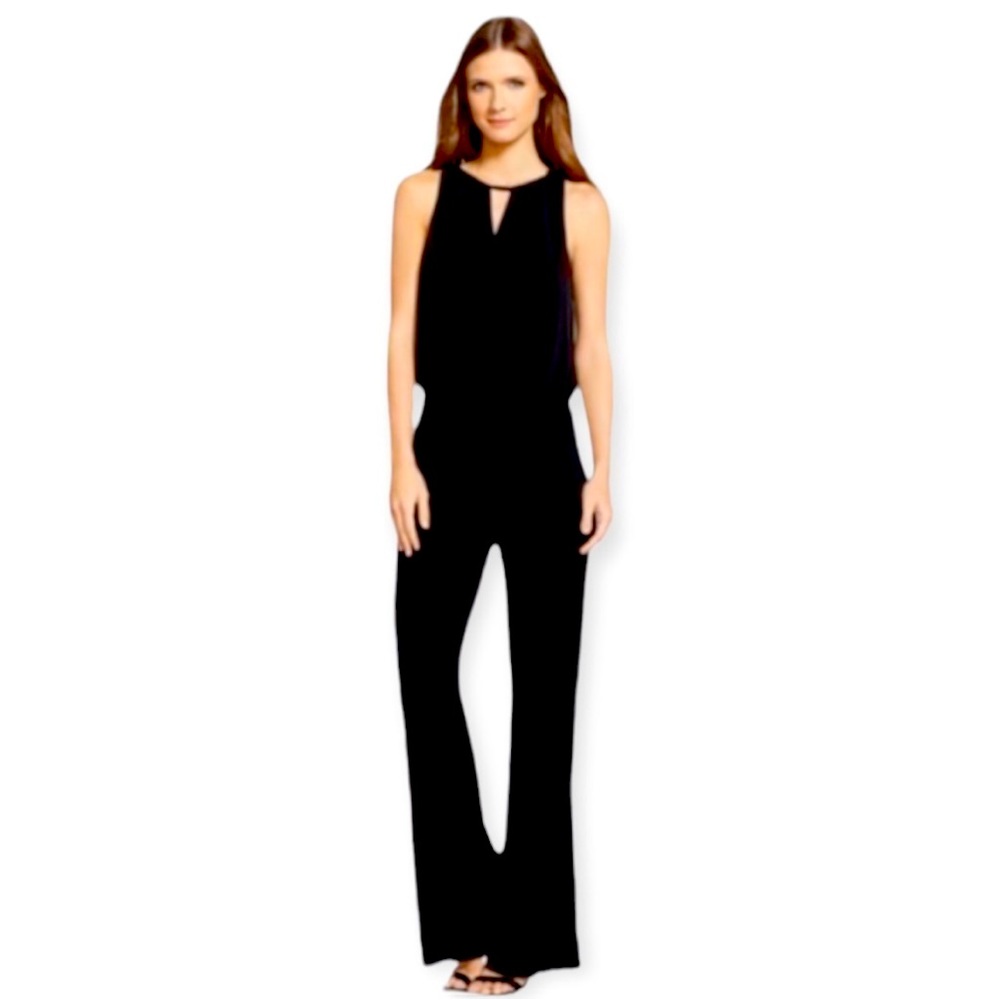 Laundry by Shelli Segal black jumpsuit size 2